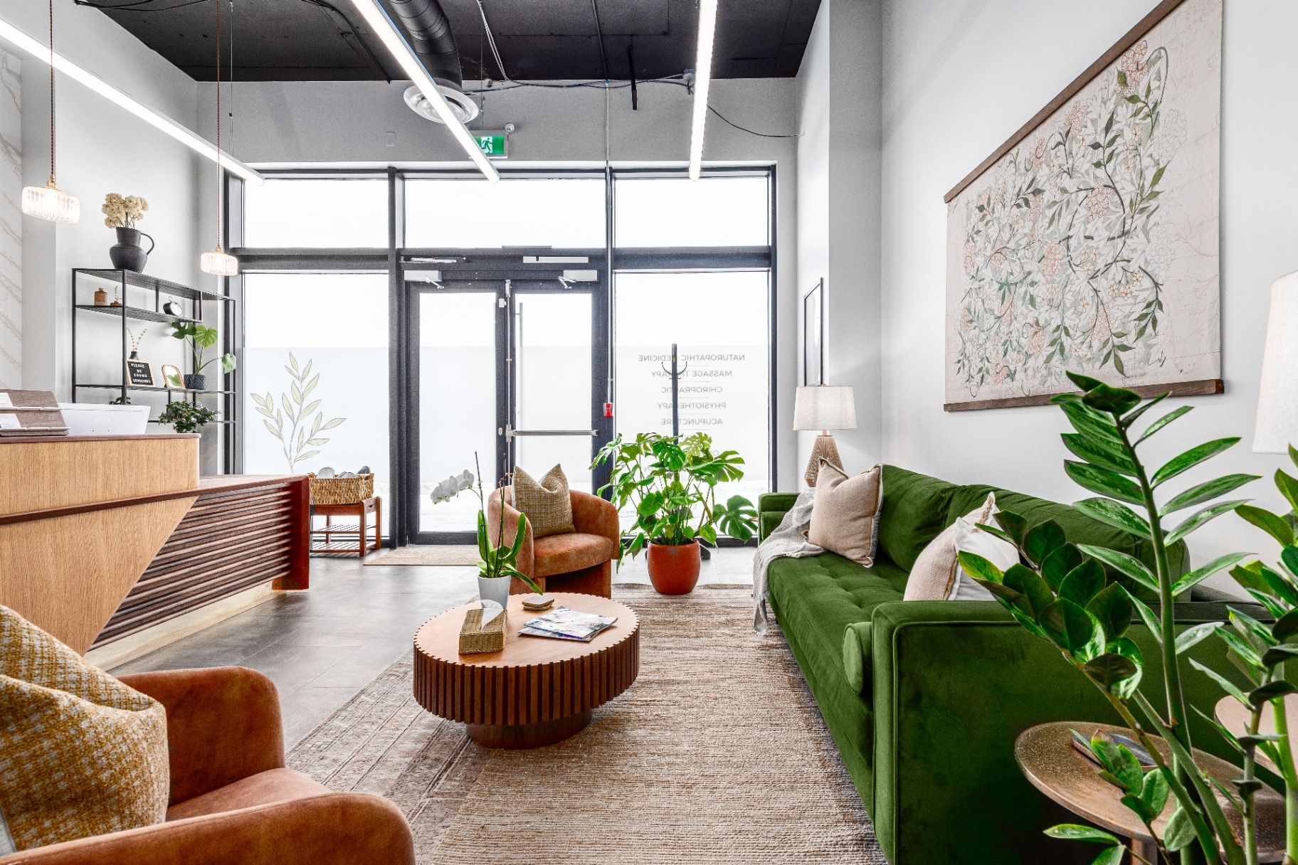 Comfortable waiting space