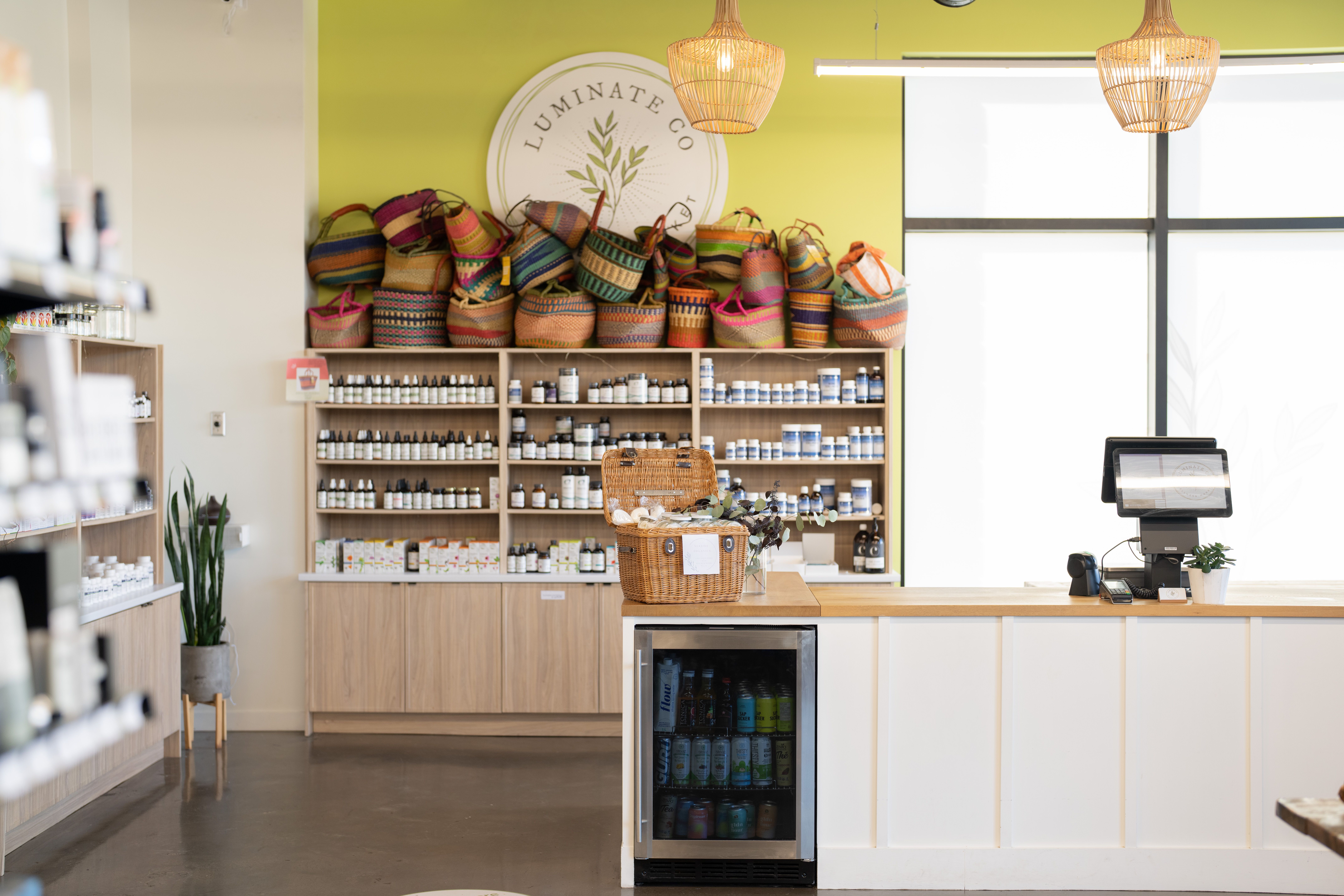 Luminate Co Wellness Market storefront