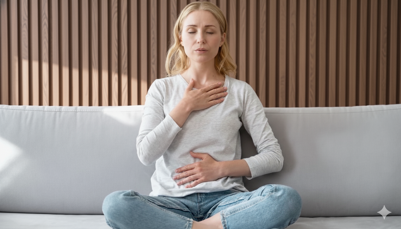 Peaceful somatic therapy environment